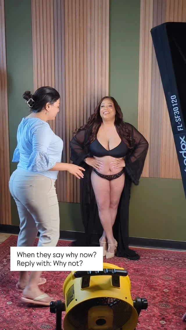 Most women don’t realize their full power until they’re in their 30s, 40s, 50s and beyond. We shrink and shrink. But one day we wake up and we realize: we just needed to love ourselves a little bit more.

Your story is just beginning. If you’re not going to document it now, then when?